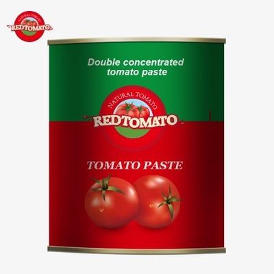 800 g puszkowanej pasty pomidorowej spełnia światowe standardy ISO HACCP BRC i FDA