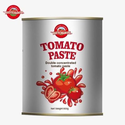 800 g konserwy z pasty pomidorowej ściśle spełnia wiele międzynarodowych standardów jakości i bezpieczeństwa