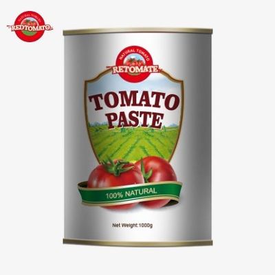 Producent 1000g pustych puszek z cyny do pakowania konserwowanej pasty pomidorowej