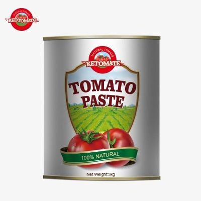 Konserwowana pasta pomidorowa 3 kg w 28-30% Brix z najlepszą ceną w fabryce
