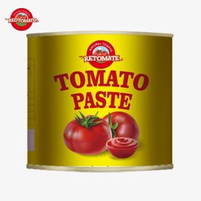 4500g konserwy z pasty pomidorowej spełnia zarówno normy ISO HACCP i BRC, jak i normy produkcji FDA