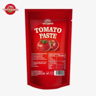 Wysokiej jakości 100g pasty pomidorowej z renomowanej chińskiej fabryki