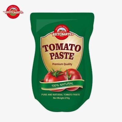 Produkcja pasty pomidorowej w walizce o masie 210 g jest zgodna z normami ISO HACCP BRC i FDA