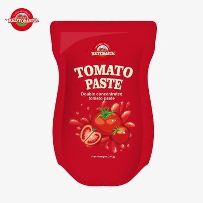 210g zestawu pasty pomidorowej spełnia normy ISO HACCP BRC i FDA