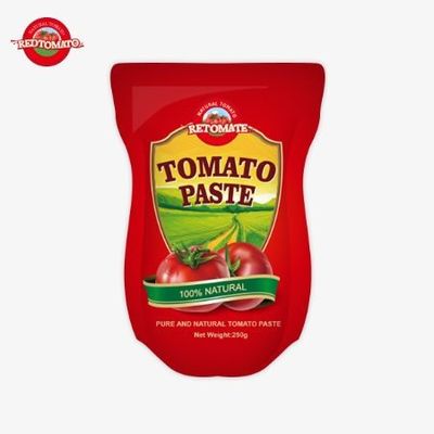 Ta torba zawiera 250 g słodkiej i smacznej pasty pomidorowej o czystości od 30% do 100%