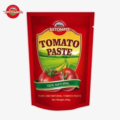 400 g pasty pomidorowej stand-up sachet wygodne aromatyczne i czystości w zakresie od 30% do 100%