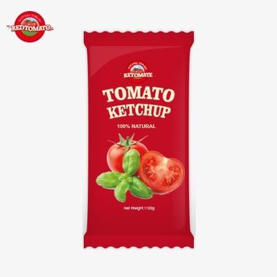 10g sachetu ketchupu pomidorowego zapewnia słodki i bogaty smak z naturalnymi składnikami dostępnymi w cenie fabrycznej