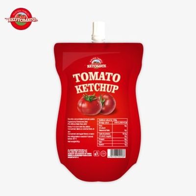 100g słodko-kwaśnego naturalnego sosu ketchupu OEM China Cena fabryczna HACCP Standardy FDA