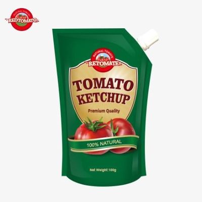 OEM 100g naturalny sachet ketchup HACCP Standardy FDA China Cena fabryczna