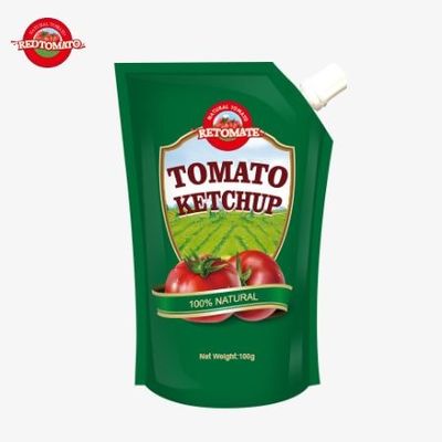 OEM 100g naturalnej sachetu ketchupu, HACCP Standardy FDA, China Factory Price