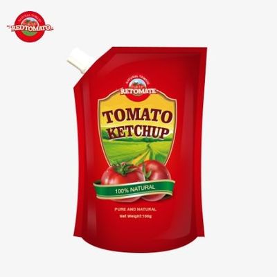 OEM 140g sachety ketchup spełniające międzynarodowe standardy w cenie fabrycznej