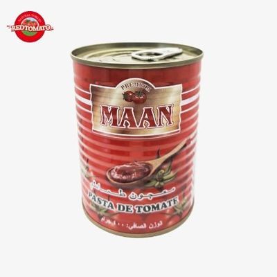 800 g podwójnie skoncentrowana pasta pomidorowa Brix22-24% Dostępna