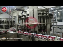 Konserwowana pasta pomidorowa łatwo otworzyć pokrywkę i produkować